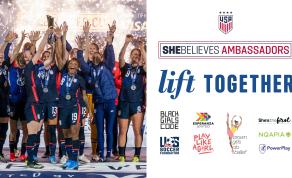 U.S. Soccer Announces 2022 SHEBELIEVES AMBASSADORS, Helping Girls and Women from Diverse Communities, Including Supporting Girls in STEM
