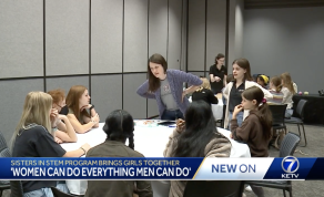 Sisters in STEM Hosts Dozens of Girls at UNO, Hoping To Inspire Next Generation of Women in STEM