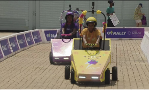 30 Young Women Compete in EV Rally for STEM Education