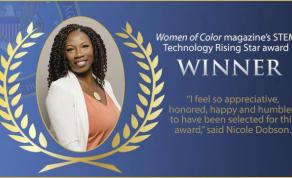 Women of Color Magazine Awards Nicole Dobson With the “STEM Technology Rising Star Award”
