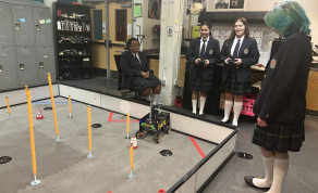 “The Dork Side” Robotics Team Pushes STEM Boundaries Representing the Young Women’s Leadership Academy