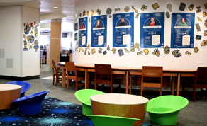 The Santa Maria Public Library Put Their “If/Then Gender Equity Engagement Grant” Toward a Bilingual Display Showcasing Female Scientists!