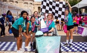 ComEd Hosted an Electric Vehicle Rally in Which 45 Teen Girls Built and Raced Their Own Cars!