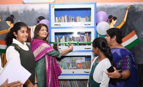 11 Year Old Akarshana Sathish Is Setting Up Libraries All Across India