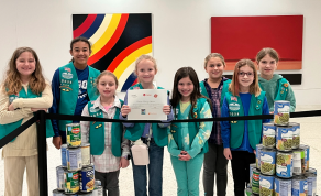 A Girl Scouts Food Drive Turned Engineering Challenge– Proving “Girls CANDo” It All